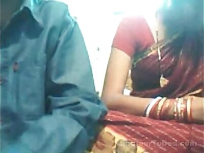 Indian youthfull duo on web cam