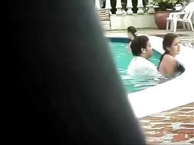 indian Lovemaking in the pool.