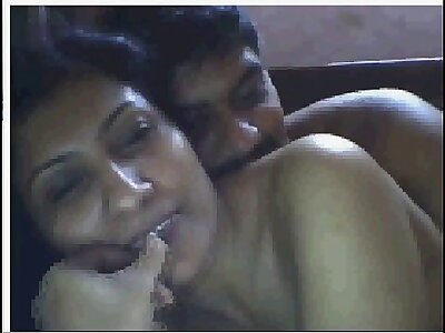 indian housewife having fun with bf out of reach of web cam part 2