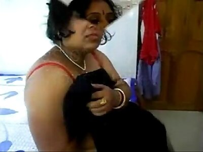 Huge But Very Insatiable Desi Aunt-in-law Getting Whorish By Her Youthful Lover