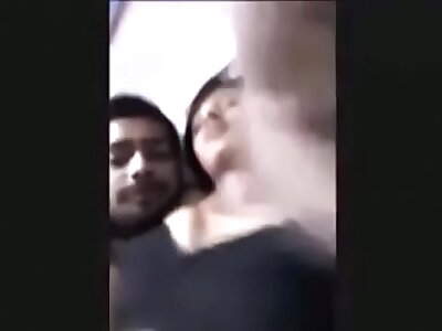 Indian woman getting frigged by her client